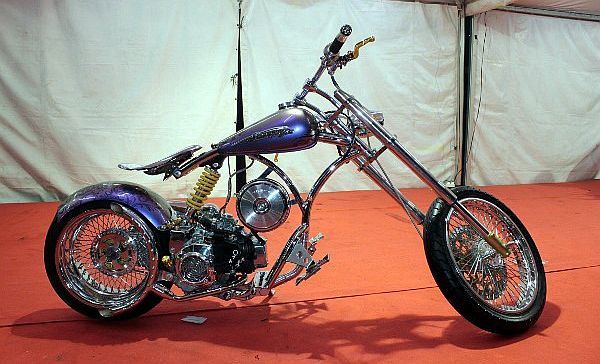 Honda Scoopy Beraliran Chooper Terinspirasi Dari Film Ghost Rider