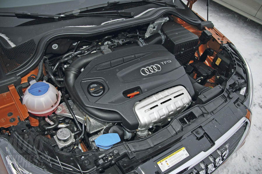 Mesin Audi A1 Quattro  yang mampu menghasilkan tenaga sekuat 252 hp