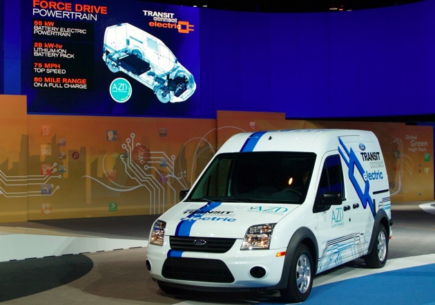 ford transit connect electric termasuk 10 Mobil Teririt di Dunia Tahun 2012