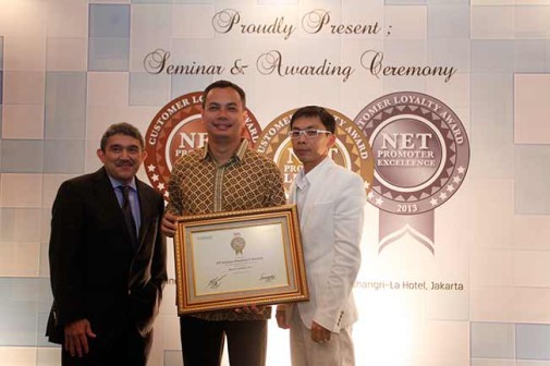 Lima Produk Unggulan Honda Raih Penghargaan Net Promoter Customer Loyalty Award 2013 
