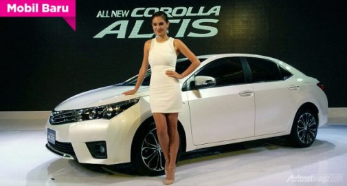 All New Toyota Corolla Altis hadir dengan elegant.