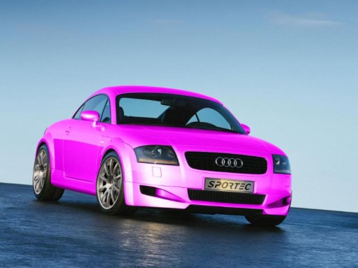 Audi TT Coupe Pink
