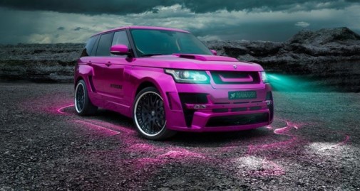 Range Rover Chrome Pink Mystère