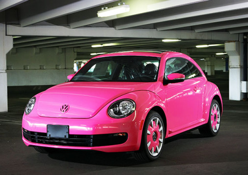VW Bug Pink